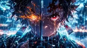 秋霞暮色
